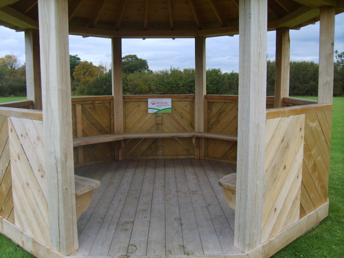 Finished rotunda interior